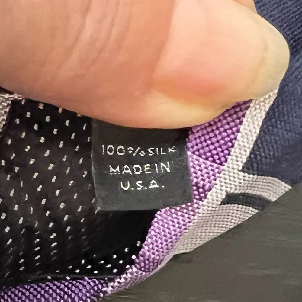 Men's Michael Kors Striped Criss Cross Tie